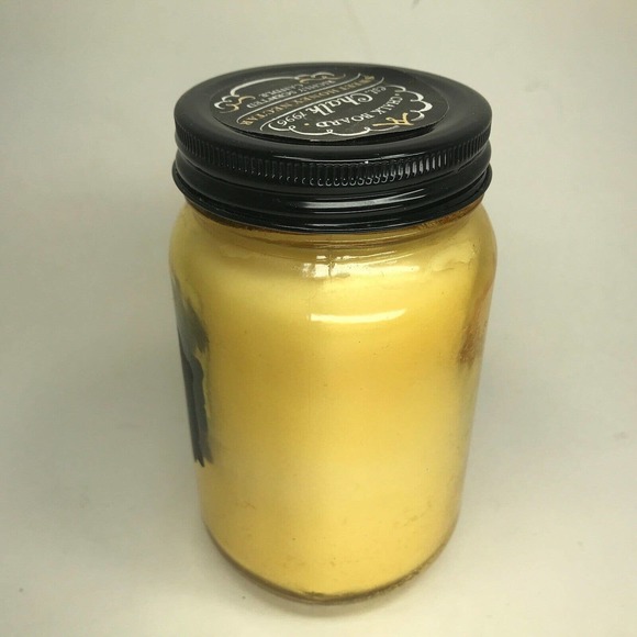 Chalk Board Candle Sweet Honey Nectar Glass Jar Ball DW Home - Picture 8 of 8